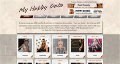 Desktop Screenshot of my-hobby-date.com